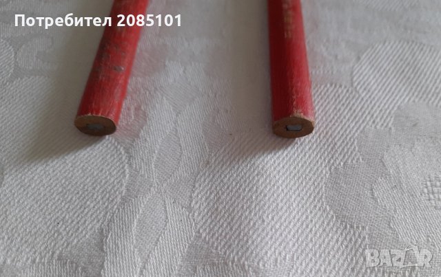 Дърводелски моливи, снимка 2 - Антикварни и старинни предмети - 43352639