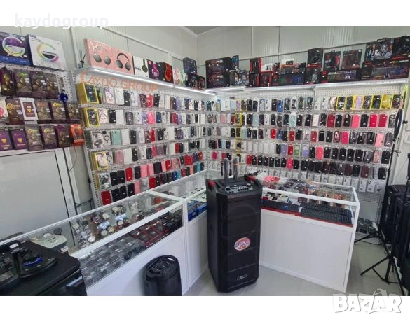 Магазинен метален стелаж с перфо гръб, бял - НОВИ, НАЛИЧНИ, снимка 9 - Стелажи и щандове - 51832519