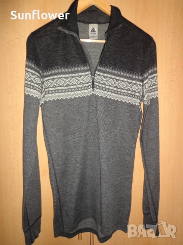 Мъжки мерино пуловер ACLIMA Design Soft Merino Marius, 100% мериносова вълна, размер S , снимка 3 - Пуловери - 53432167