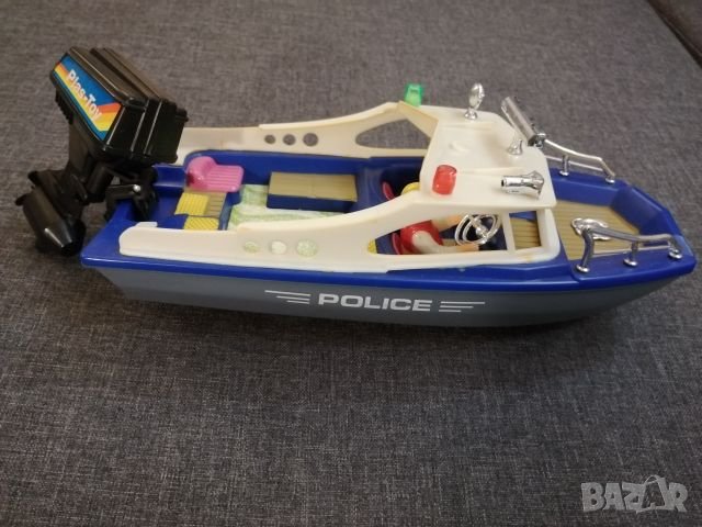 Играчка, полицейска моторница . , снимка 6 - Коли, камиони, мотори, писти - 27604873