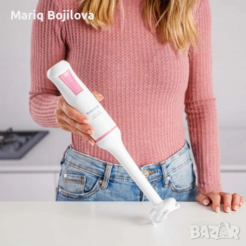 Ръчен пасатор Taurus Robot 750 Pink Edition – 750W мощност и Turbo Rotation система, снимка 6 - Чопъри и пасатори - 53598254