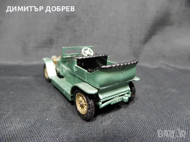 СТАРА РЕТРО МЕТАЛНА КОЛИЧКА ROLLS ROYCE MATCHBOX MOY ENGLAND, снимка 3 - Колекции - 50154147