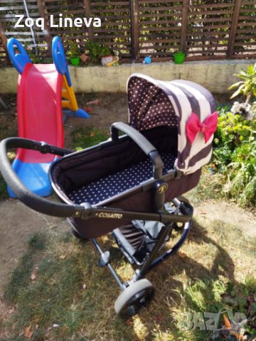 бебешка количка cossatto 2в1, снимка 3 - Детски колички - 38429966