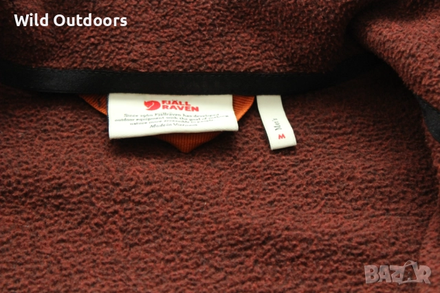 FJALLRAVEN Sten fleece - мъжка поларена горница, размер М, снимка 4 - Спортни дрехи, екипи - 52238828