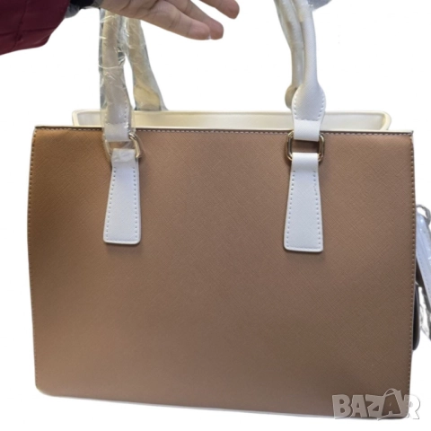 Дамска чанта с геометричен дизайн, снимка 5 - Чанти - 52099300