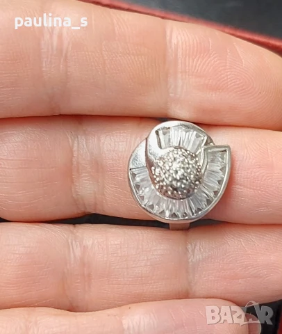 Винтидж / Антика / Стари сребърни пръстени , снимка 7 - Пръстени - 45914701