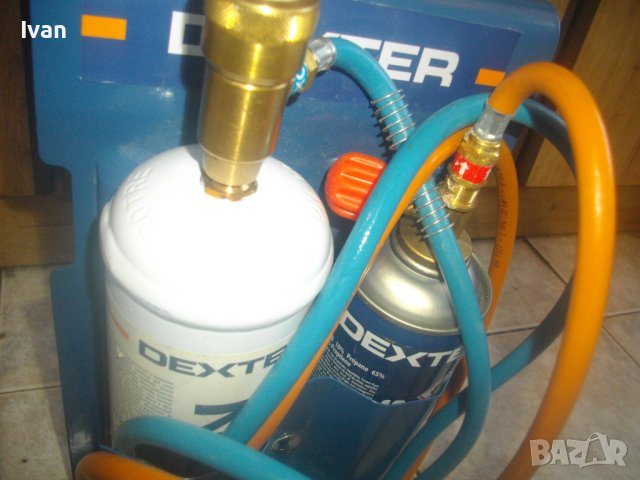 DEXTER-НОВ МИНИ ОКСИЖЕН Заваръчна Горелка-Пропан-Бутан/Кислород-Made in FRANCE-2023г-Пълни Бутилк, снимка 18 - Други инструменти - 42985279