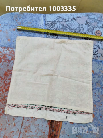 Ръчно бродирана възглавница, снимка 3 - Антикварни и старинни предмети - 50793368