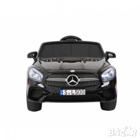 Акумулаторна кола Licensed Mercedes Benz SL500 Black SP, снимка 3 - Детски велосипеди, триколки и коли - 39245429