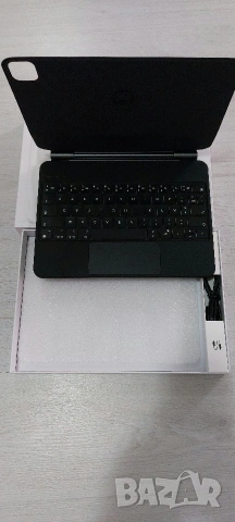 Премиум Калъф с Клавиатура HOU (Magic Keyboard Type) - САМО за Apple iPad Pro 11" M4 (2024), снимка 3 - Таблети - 53303262