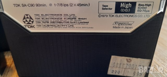С чисти обложки Лот от 18 бр хромни аудиокасети  TDK SA-C90 TDK SA90  , снимка 5 - Аудио касети - 40140223