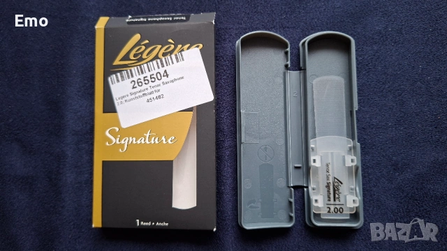 Платък за тенор саксофон Legere Signature Tenor Saxophone 2.0 , снимка 3 - Духови инструменти - 53245046