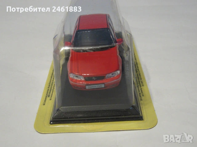 1/43 метална колекционерска количка Deagostini Daewoo Cielo нова., снимка 3 - Колекции - 53198352