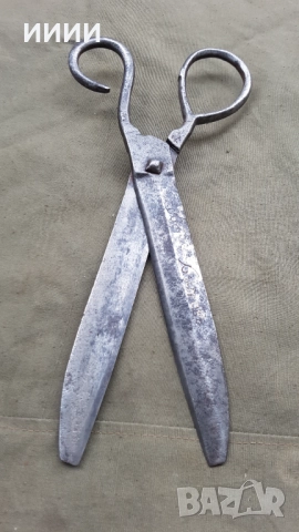 Ножица със златни набивки 1866г, снимка 2 - Антикварни и старинни предмети - 52296505
