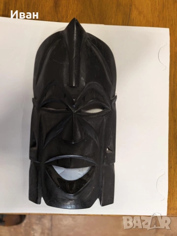 Ръчно изработени маски от дърво за стена, снимка 4 - Други - 53105583