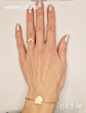 Дамски златни гривни , снимка 3 - Гривни - 46836641