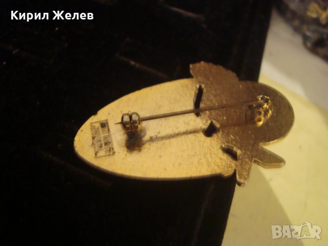 ПОЗЛАТЕНА РЯДКА БРОШКА - МАСКА 22757, снимка 7 - Други - 33423098