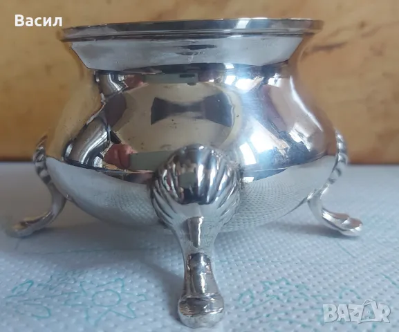 Стар посребрен съд, снимка 4 - Други ценни предмети - 49688629