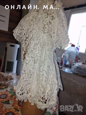 Дамска Туника МАРКА:  У А S с разкроен ръкав и отворена задна част 42-л , снимка 6 - Туники - 39893130