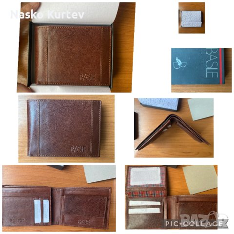 Мъжки портмонета PETEK, Basie и Pierre Cardin, снимка 4 - Портфейли, портмонета - 44083568
