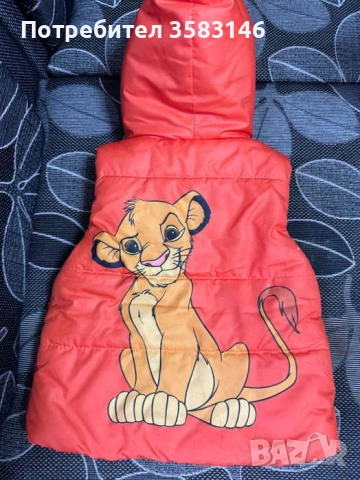 Детска грейка/елек Симба, снимка 2 - Детски якета и елеци - 53194426