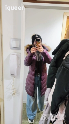 Яке с естествен косъм лисица, снимка 2 - Якета - 52830407