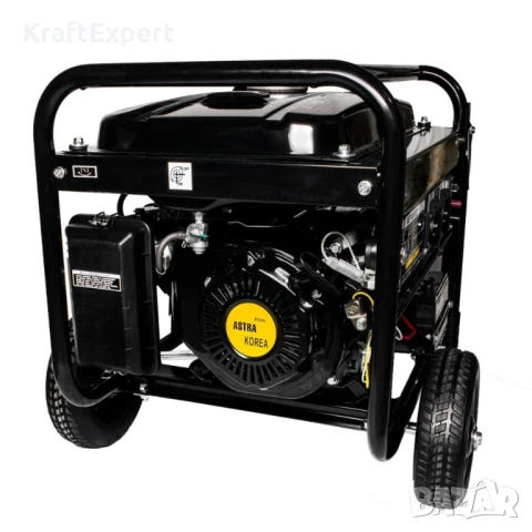 Четиритактов Бензинов Генератор за Ток 4,5kW ASTRA KOREA с Дистанционно Управление, снимка 3 - Градински инструменти - 50575814