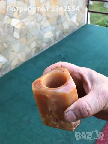 СВЕЩНИК ВАЗА КАТАЛИН БАКЕЛИТ, снимка 4 - Други ценни предмети - 47314286