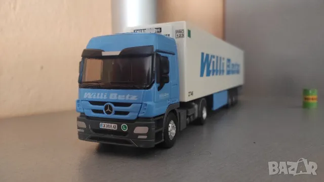 Метални камиони Willi betz 1:50, снимка 3 - Колекции - 49839647