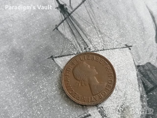 Монета - Великобритания - 1/2 (половин) пени | 1959г., снимка 2 - Нумизматика и бонистика - 42960643