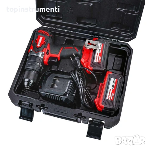 Винтоверт ударен 20V, 2x4Ah 62Nm RAIDER RDI-CDB01 Industrial, снимка 4 - Винтоверти - 53536289