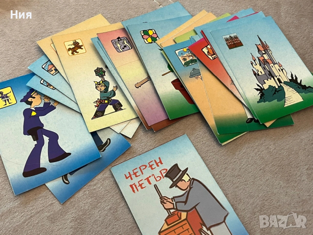 Карти черен петър, снимка 2 - Карти за игра - 53432158