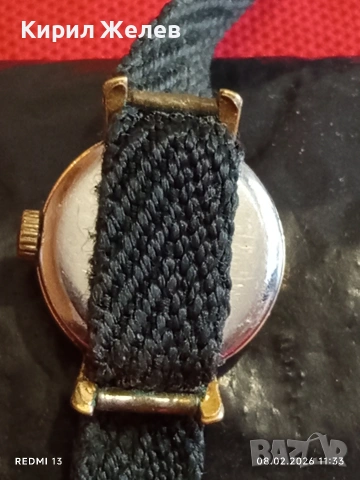 Стар дамски часовник механичен СЛАВА СССР позлатен за КОЛЕКЦИЯ 52862, снимка 5 - Антикварни и старинни предмети - 53399923