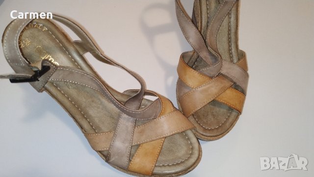 Samoa Vera Pelle - Италиански сандали, снимка 10 - Сандали - 32669694