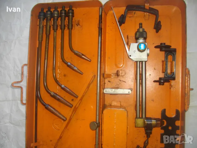 MESSER GRIESHEIM Нидерландски комплект за ГАЗО-ПЛАМЪЧНО РЯЗАНЕ ЗАВАРЯВАНЕ Оксижен Профи 18 части 