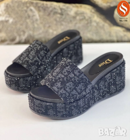 чехли на платформа CHRISTAN DIOR