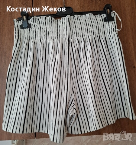 Нови със етикет. Дамски оригинални къси панталонки. PIECES , снимка 4 - Къси панталони и бермуди - 51432399