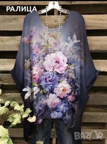 🌹Продавам свежи блузки . Питайте. . , снимка 14 - Тениски - 50450780