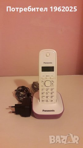 Безжичен Домашен телефон Panasonic , снимка 12 - Стационарни телефони и факсове - 40812840