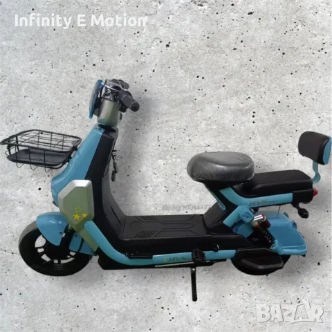 Електрически скутер-велосипед GT 1000W, снимка 8 - Мотоциклети и мототехника - 48869478