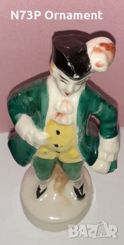 СТАРА ПОРЦЕЛАНОВА ФИГУРКА. РЪЧНО РИСУВАНА. , снимка 7 - Антикварни и старинни предмети - 32700235