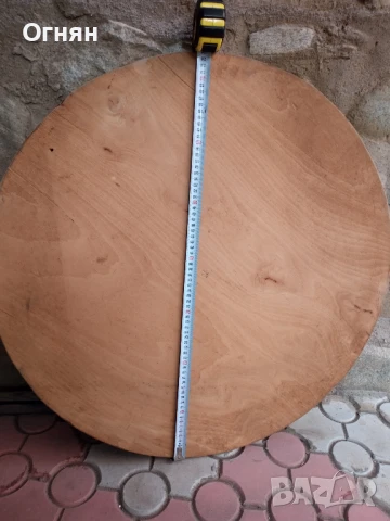 Кръгъл плот за маса Ф -74см, снимка 2 - Маси - 51265631