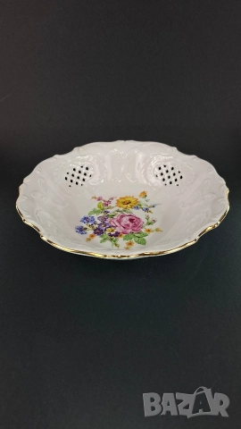 Ажурна порцеланова купа Pirkenhammer, снимка 3 - Други - 52856557