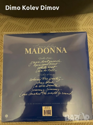Madonna 1st Press 1986. Vinyl LP, снимка 2 - Грамофонни плочи - 53584435