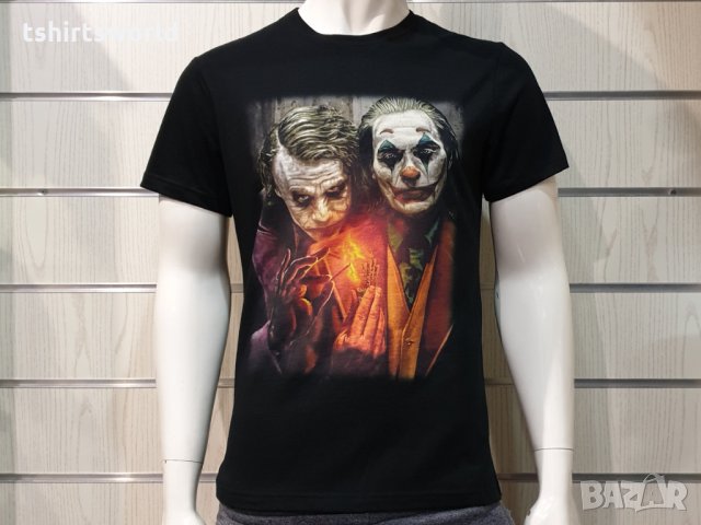 Нова мъжка тениска с дигитален печат Жокера, снимка 7 - Тениски - 35590111