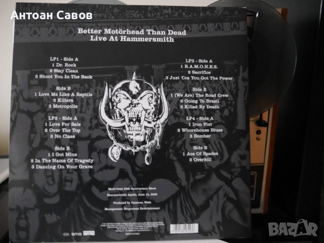 Motorhead, снимка 2 - Грамофонни плочи - 43725944