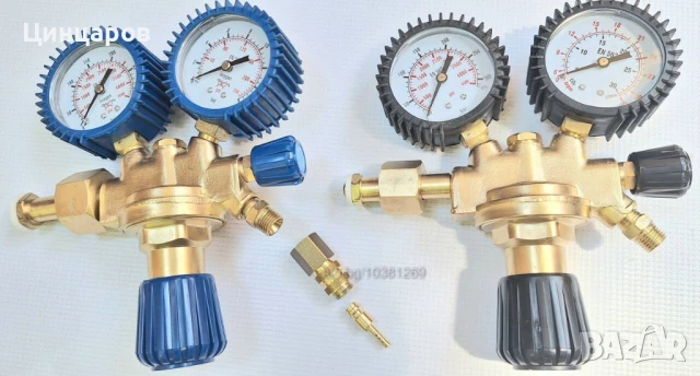 Бързи връзки/връзка към редуцир-вентил или токоизточник газов блок/панел