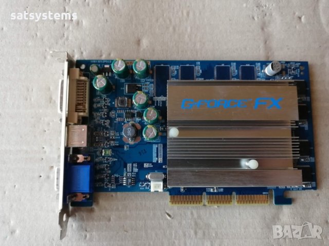 Видео карта NVidia GeForce Albatron FX5200 AGP, снимка 1 - Видеокарти - 27890013
