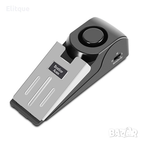 Стопер за врата с вградена аларма Door stop alarm, модел DS080W TV984, снимка 9 - Други стоки за дома - 52862671