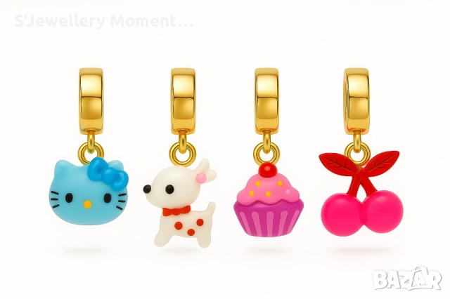 Талисмани за гривни тип Пандора с животни  , снимка 2 - Гривни - 53602151